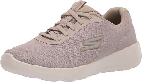 This lightweight design features an athletic mesh upper with stretch laces, an Air-Cooled Goga Mat™ insole, and an innovative 5GEN® cushioned midsole. . Skechers go walk joy ecstatic